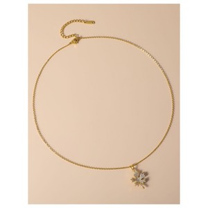 Ensemble boucles d'oreilles et collier en cuivre plaqué or avec perles brillantes, forme de plante, micro-incrustations, bijoux de fête, mode de luxe pour femmes - Product Image 4
