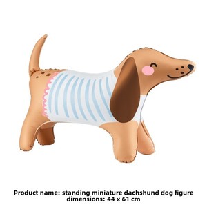 Palloncino Decorativo per Feste di Compleanno a Tema Cani: Corgi, Bulldog, Osso e Impronta di Palmo in Pellicola di Alluminio - Serie Cani Cartoon per Feste Transfrontaliere - Product Image 5