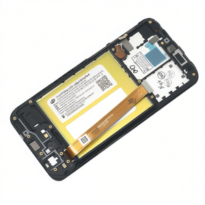 Conjunto completo original de pantalla LCD y táctil, Galaxy A20e 2019 A202F - Black Service Pack - Product Image 1