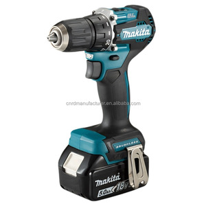<span class=keywords><strong>Kit</strong></span> Combinado <span class=keywords><strong>Makita</strong></span> de 18V, Juego de 4 Herramientas Eléctricas Inalámbricas sin Escobillas: Llave de Impacto, Taladro Atornillador, Amoladora Angular - Product Image 2