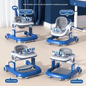 Marche-bébé pour garçons et filles, anti-basculement, peut être utilisé comme siège ou chariot à pousser, portable pour enfants - Product Image 5