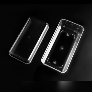 Atacado Food Grade <span class=keywords><strong>PET</strong></span> Crystal <span class=keywords><strong>Container</strong></span> para Retângulo Claro Doce Padaria Mousse Bolo Hard Box Chocolate Biscuit Boxes - Product Image 3