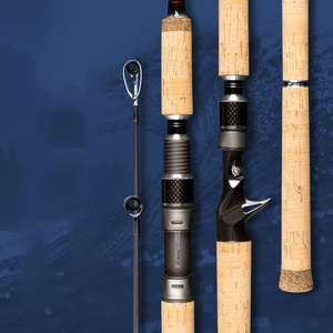 <span class=keywords><strong>Canne</strong></span> à pêche spinning/<span class=keywords><strong>casting</strong></span> en carbone pour la pêche au poisson-serpent, 2 sections, 2,1 m, 2,28 m, 2,4 m, XXH, pour la pêche au poisson-serpent, au black-bass et au brochet - Product Image 1