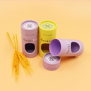 Phân hủy sinh học in logo các tông Cookie Kẹo hộp Snack giấy kraft thực phẩm cấp giấy bao bì ống với cửa sổ trong suốt - Product Image 6