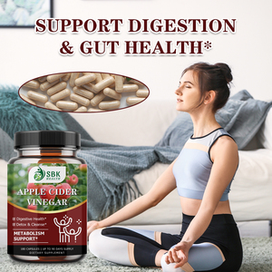 Manufacturer Custom Metabolism Support Capsules Fat Burning Apple Cider Vinegar ACV Capsules Support Detox and Cleanse - Product Image 4