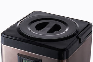 Outils <span class=keywords><strong>de</strong></span> <span class=keywords><strong>café</strong></span> et <span class=keywords><strong>de</strong></span> thé isolés carrés classiques en acier inoxydable Barils <span class=keywords><strong>de</strong></span> protection contre la chaleur - Product Image 3