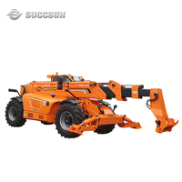 Factory Direct Sales New Telehandler Telescopic Loader 17m Lifting 5 Ton Mini Telescopic Forklift with Multiple Attachments