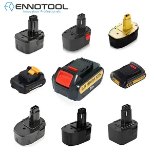 OEM 20v 24v 40v 60v 2ah 3ah 5ah 6ah 9ah 12ah 15ah 18650 Lithium ion Power Tool Battery For Replacement Dewalt Xr Max