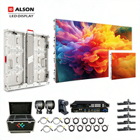 Pantalla LED ALSON P2.976 P3.91 P4.81 de Aluminio Fundido a Presión de 500x500 mm para Interiores/Exteriores, Pantalla LED de Alta Definición para Alquiler