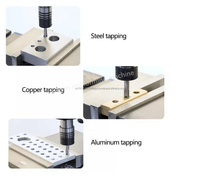 Mesin bor listrik 60mm, mesin Tekan bor magnetik kecepatan variabel untuk bor logam disesuaikan dukungan OEM