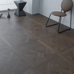 Parquet Versailles multicouche en chêne brossé, qualité AB, étanche, installation facile, système T&G, 450mm 600mm 800mm 1000mm, avec barre de finition - Product Image 2