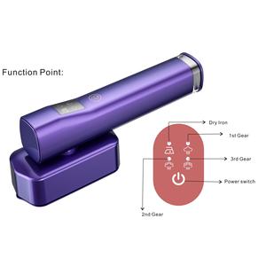 Vapeur de tissu électrique portable 1200W 25s Vapeur de vêtement portable à chaleur rapide pour la maison Voyage Source d'alimentation manuelle pour le ménage - Product Image 1