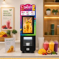 Professionele smoothie-automaat, volautomatisch, voor één kopje, verse fruit- en koude dranken, CE-gecertificeerd, roestvrij staal