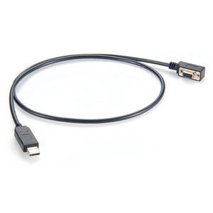 Câble série <span class=keywords><strong>USB</strong></span> 2.0 mâle vers RS232 <span class=keywords><strong>DB9</strong></span> mâle à angle droit avec puce FTDI, câble adaptateur de transfert de données rapide - Product Image 3