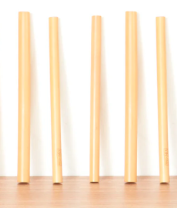 Pailles en bois écologiques et kits de nettoyage (réutilisables) - Product Image 4