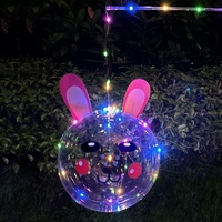 Ballons Bobo LED en gros pour animaux, 20 pouces, lanternes portables, ballons lumineux LED Bobo pour la décoration de fêtes d'anniversaire