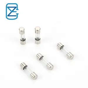 クイックブレークガラスヒューズ5x 20mm 250V 0.1A 0.2A 0.5A 1A 2A 3A 4A 5A 6A 8A 10A 15A 20A 25A 30A AMP5x20セラミックガラスチューブヒューズ