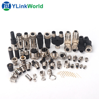 Connecteur PCB M10 M12 M18 M20 M23, Connecteur DIN Mâle/Femelle, 3, 5, 7, 9, 11, 12, 15 Broches, 3 Broches, 3P, 5P, 6P, 14P, Prise de Connecteur Automobile
