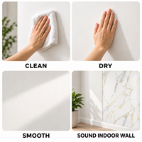 Papier peint adhésif en marbre blanc gris fin avec dorure or, 2,3 mm, en mousse PET IXPE, pour murs de tête de lit de chambre à coucher