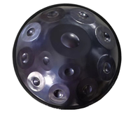 Factory Supply Handpan Drums Sets 12 Notes Steel Hand Drum with Soft Hand Pan Bag/Stand Percussion Instruments Drum