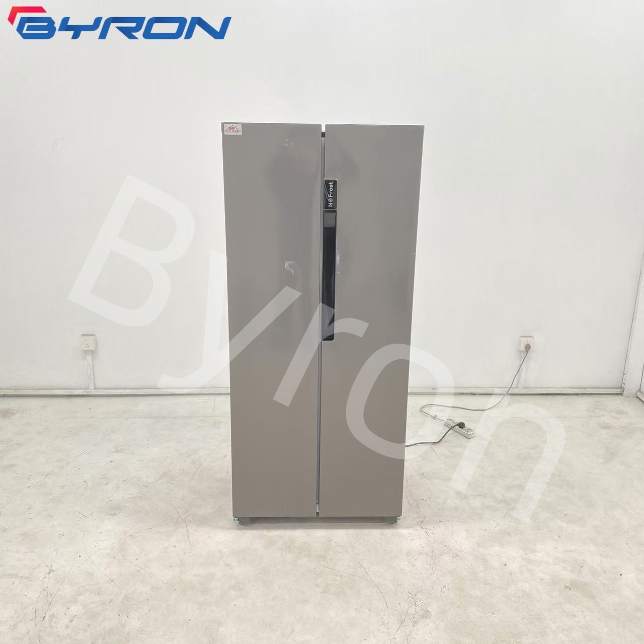 used upright fridge double doors with dispenser