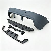 Body Kit Berkualitas Tinggi Gaya SLK55 untuk Mercedes SLK Class R172 Bumper dan Side Skirt Baru dengan Lubang Knalpot