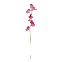 INS Kleine Frische Gemischte Farbige Zuckererbsen Künstliche Blumenstiele, Handstrauß für Hochzeit Heim Tisch Weiche Dekoration Display