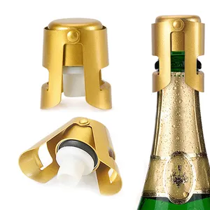 Tiktok Tv Hot Sale Fabriek Verkoop Wijn Accessoires Gereedschap Roestvrij Staal Win Stopper Champagne Fles Stopper