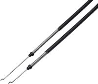 Câble de rechange GY20948 pour accélérateur et starter John Deere (poignées de commande doubles) 0,23 kg Compatible avec les modèles 125/135/145/155C/190C/LA