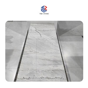 Quartzite Taj Mahal TMZ de haute qualité, poli, grande dalle blanche pour la décoration intérieure de villa - Product Image 4