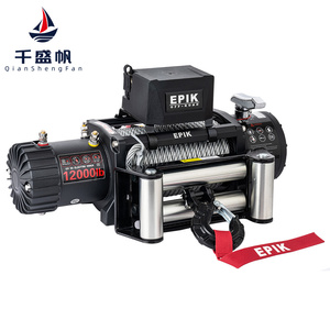 QSF 12000Lbs 12V Vehículo todoterreno <span class=keywords><strong>SUV</strong></span> Jeep Vehículo todo terreno Rescate y grúa de rescate Cabrestante eléctrico de CC - Product Image 4