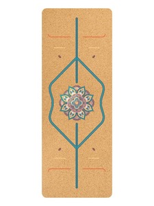 Tappetino <span class=keywords><strong>Yoga</strong></span> Ecologico Antiscivolo con Logo Personalizzato, Spesso, in Sughero e Gomma Naturale, Basso MOQ - Product Image 6