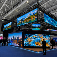 Affichages et écrans numériques couleur pour extérieur, écran LED de location P3.91 500x500, mur vidéo pour événements scéniques et concerts, fabrication OEM