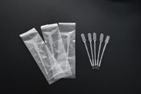 Pipettes Pasteur jetables pour prélèvement sanguin microfélémentaire 5 µl 10 µl 15 µl 20 µl, certifiées CE, en PE