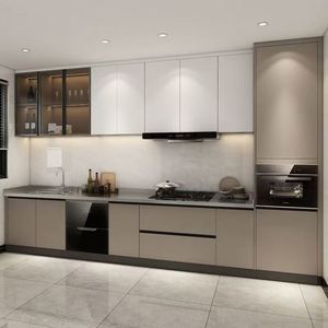 Fabricante de gabinetes de cocina modulares, gabinete de diseño personalizado - Product Image 5