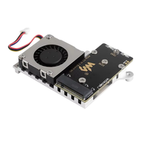 Carte adaptateur PCIe M.2 Mini Waveshare Raspberry Pi 5e génération, extension de disque SSD, dissipateur thermique, protocole NVME, 180 jours