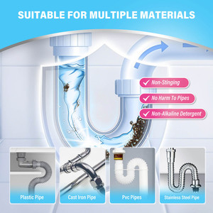 Espuma Desatascadora de Drenajes Ecológica y Eficiente, de Alta Potencia para Tuberías Principales, Fregaderos, Bañeras, Duchas y Conductos Desodorizantes - Product Image 4