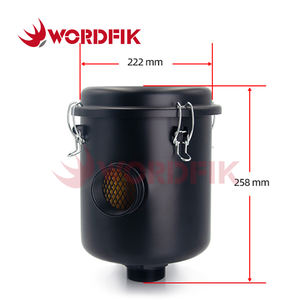 F006 2 "DN50mm F006-1 3" DN80mm真空泵进气口过滤器外壳Wordfik真空空气过滤器组件 - Product Image 3