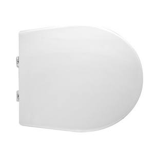 Siège de toilette pour Galassia Xes Vase Forma 6, charnières d'expansion en forme de C blanches, longueur 50,5 cm - Product Image 1