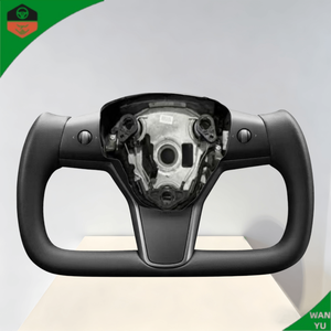 Kit de Mejora Personalizado para el Tesla Model 3 YS X 2021, <span class=keywords><strong>2022</strong></span> y 2023 con un Volante de Cuero Rosa - Product Image 3