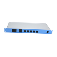 Boîtier de serveur en rack industriel standard 1U 19 pouces, en alliage d'aluminium, personnalisé OEM
