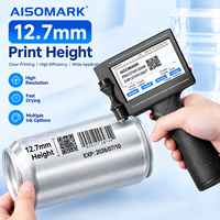 Imprimante jet d'encre portable Aisomark à séchage rapide pour codes QR et dates d'expiration