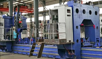 Machine de perçage CNC à portique à couple élevé pour tubes cylindriques de collecteur de chaudière à paroi épaisse forgés