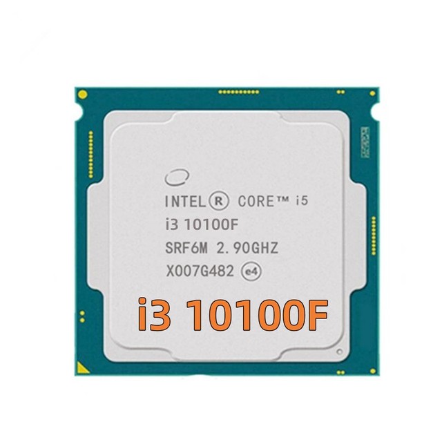 Core I3 10100f Cpu Processor I3-10100f Processador I3 10100f E5 Cpus