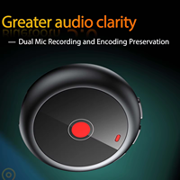Enregistreur vocal IA portable avec sangle, compatible OEM/ODM, échantillon gratuit, dispositif d'enregistrement vocal espion, enregistreur vocal IA portable