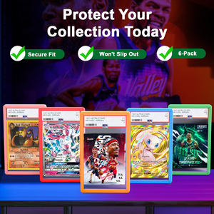 Protector de Tarjetas PSA, Ligeramente Rígido, de Goma Suave, Tamaño Estándar, Resistente a Caídas y Arañazos, para Tarjetas Deportivas y TCG Graduadas - Product Image 4