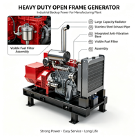 Relais de puissance inverse avec assistance pour l'analyse des sites, unité d'alimentation de secours, générateur diesel 12V CC pour stationnement
