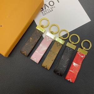 Chaveiro De Carro De Marca De Luxo Chaveiro De Pulso Curto PU Chaveiro De Couro Com Logotipo De Marca De Moda - Product Image 2