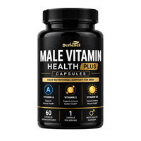Capsules de Vitamine D3 pour Hommes, 60 Comprimés par Flacon, OEM ODM, Marque Privée, Fournisseur d'Usine Personnalisé, Qualité Alimentaire, Vente en Gros