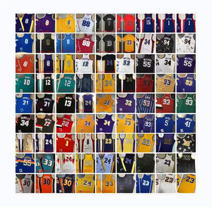 <span class=keywords><strong>Maillot</strong></span> de basket-ball personnalisé cousu vieux bois dur classique <span class=keywords><strong>Allen</strong></span> <span class=keywords><strong>Iverson</strong></span> <span class=keywords><strong>maillot</strong></span> de basket-ball - Product Image 2